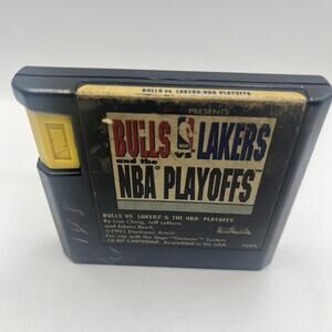 Bulls vs. Lakers and the NBA Playoffs (Sega Genesis, 1991) Tested Game